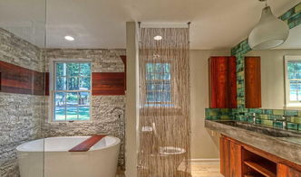 主臥衛生間隔斷設計效果圖大全